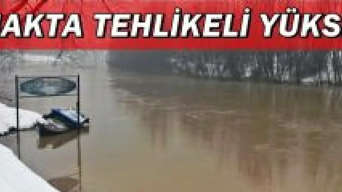 Karlar eriyor, su seviyesi yükseliyor