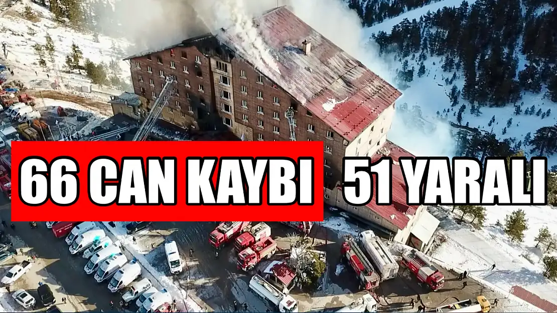 Kartalkaya'da yangın faciası 76 ölü, 51 yaralı