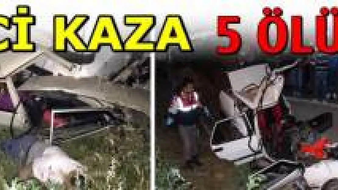 Kastamonu yolunda korkunç kaza, 5 ölü