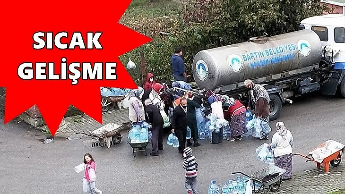 Kavşak suyu dağıtımında flaş gelişme