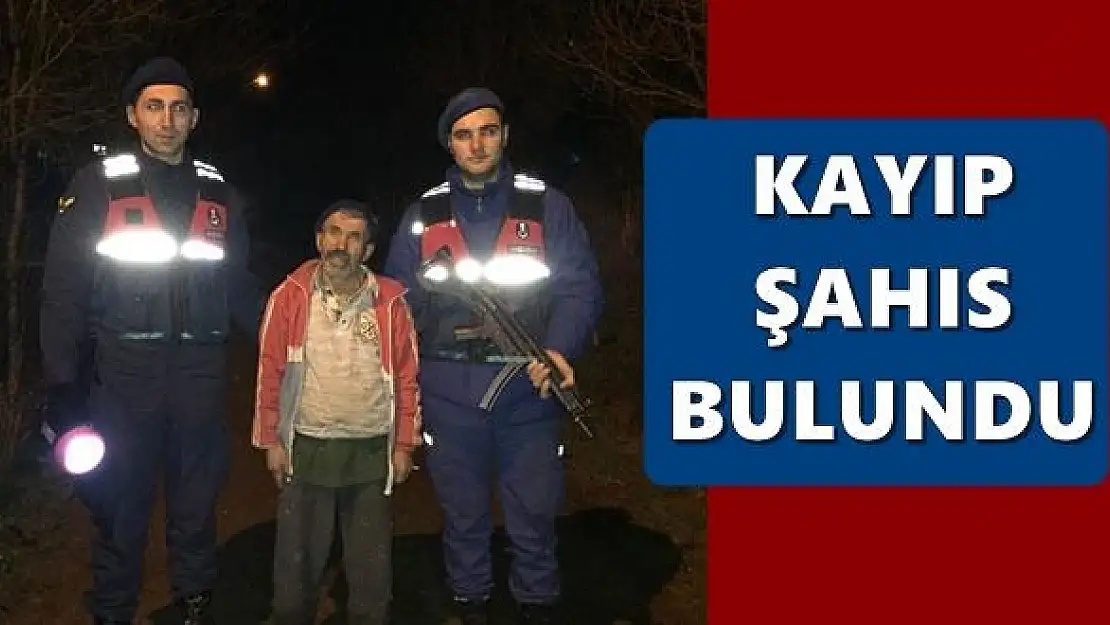 Kayıp şahıs bakın nerede bulundu