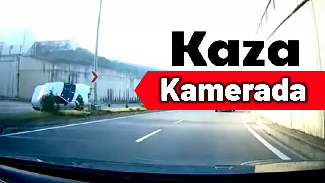 Kaza araç kamerasında