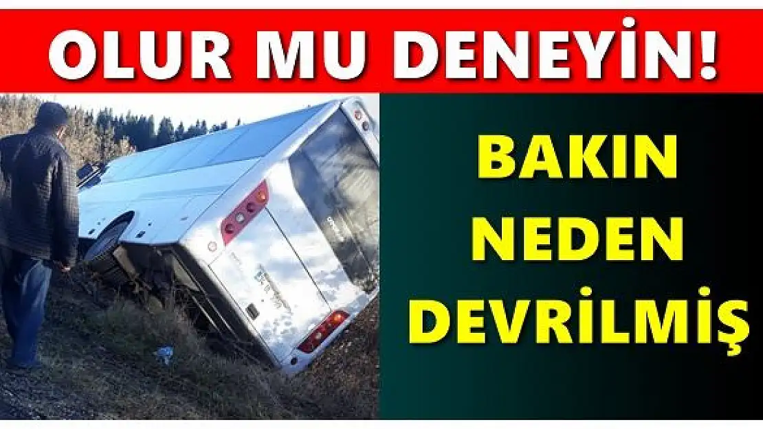 Kazada ilginç ayrıntı