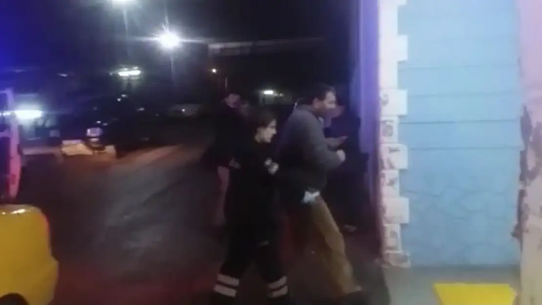Kelepçe oyunu hastanede son buldu  