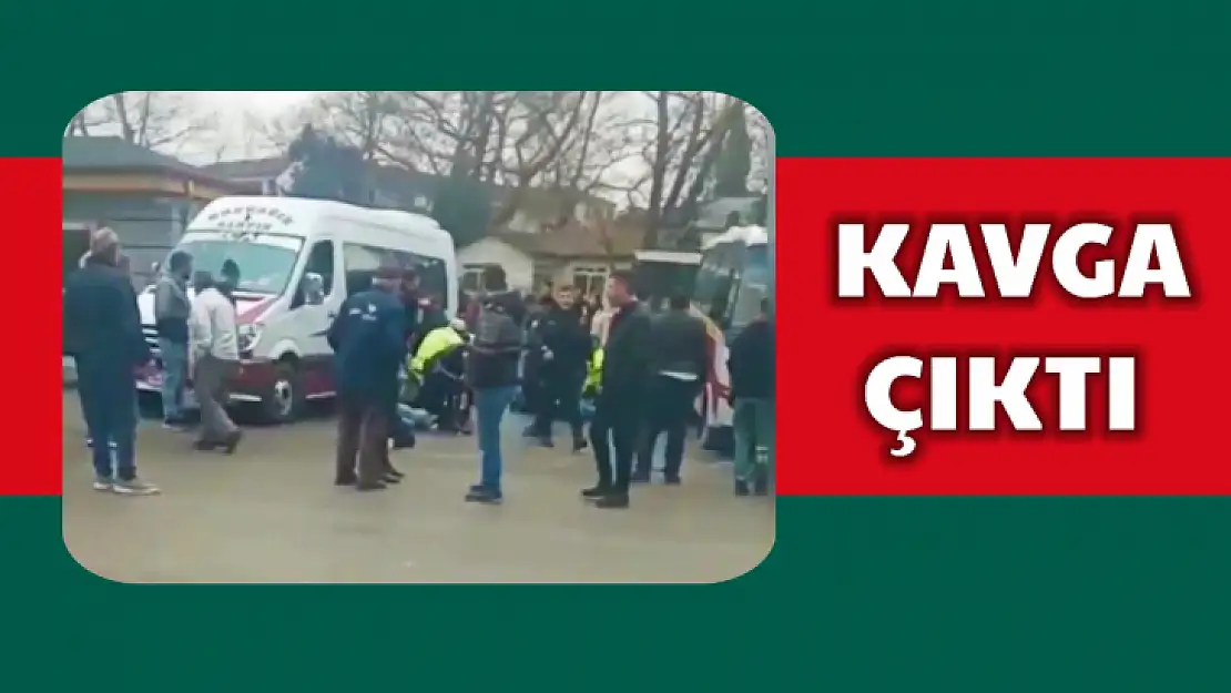 Kemer'de kavga çıktı