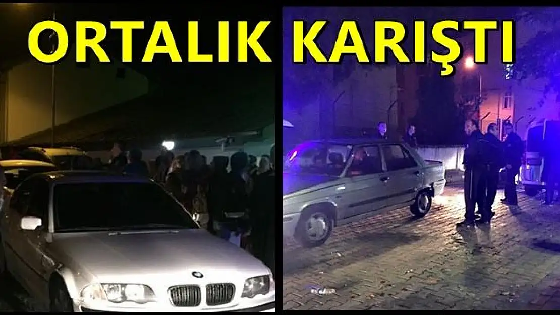 Kemerde tekme ve yumruklar havada uçuştu