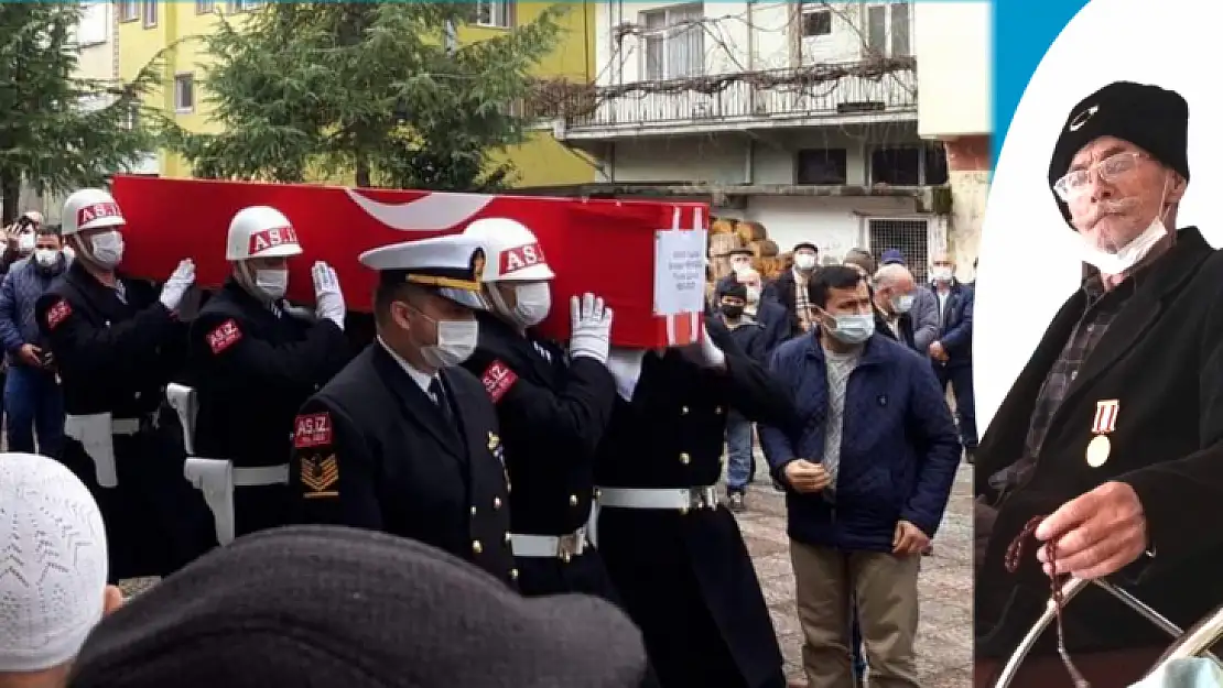 Kıbrıs Gazisi son yolculuğuna uğurlandı