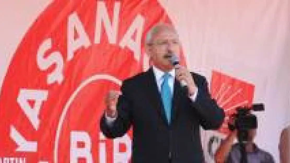 Kılıçdaroğlu, Bartın'da halka seslendi