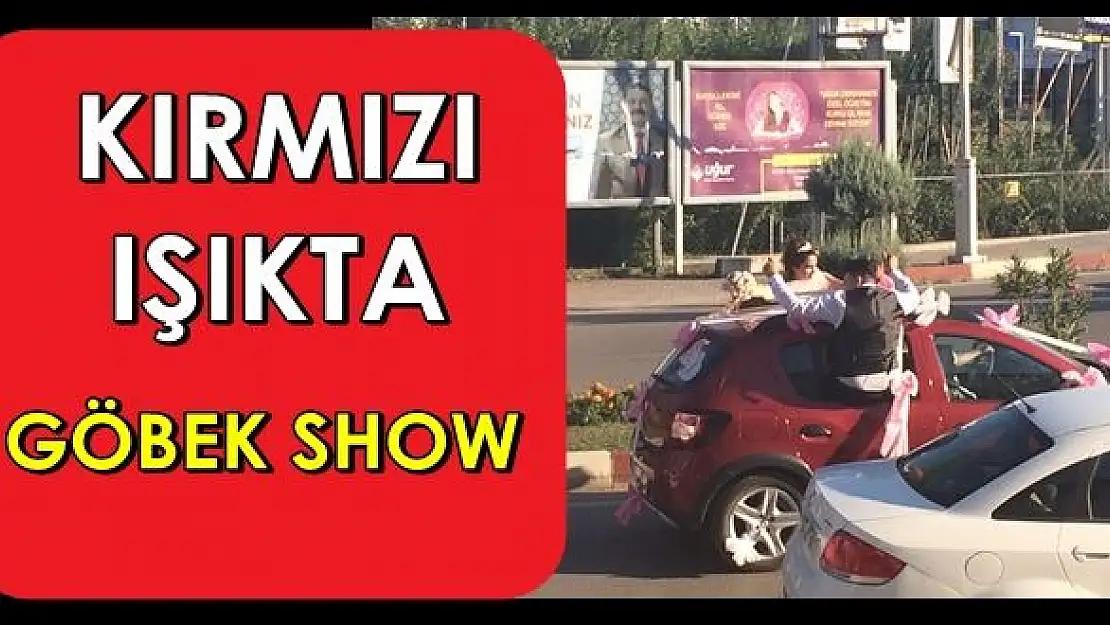 Kırmızı Işıkta Böyle Göbek Attılar!