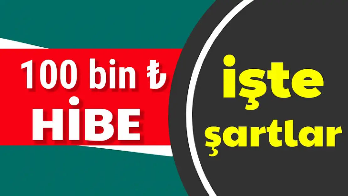 Kırsal kalkınmaya 100 bin ₺ Hibe