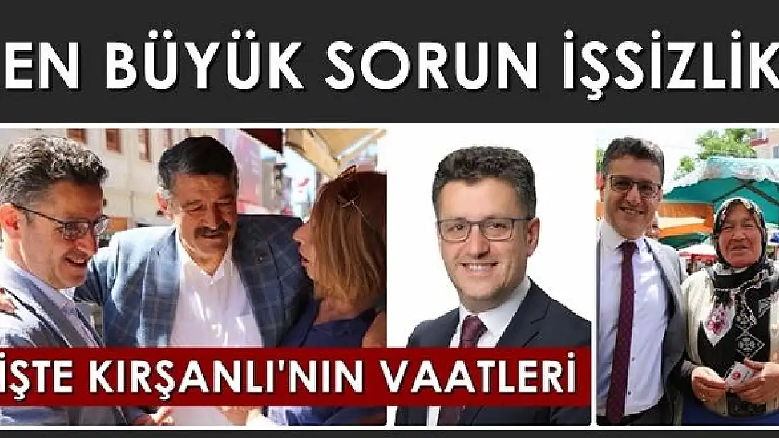 Kırşanlı Bartın için neler yapacağını açıkladı