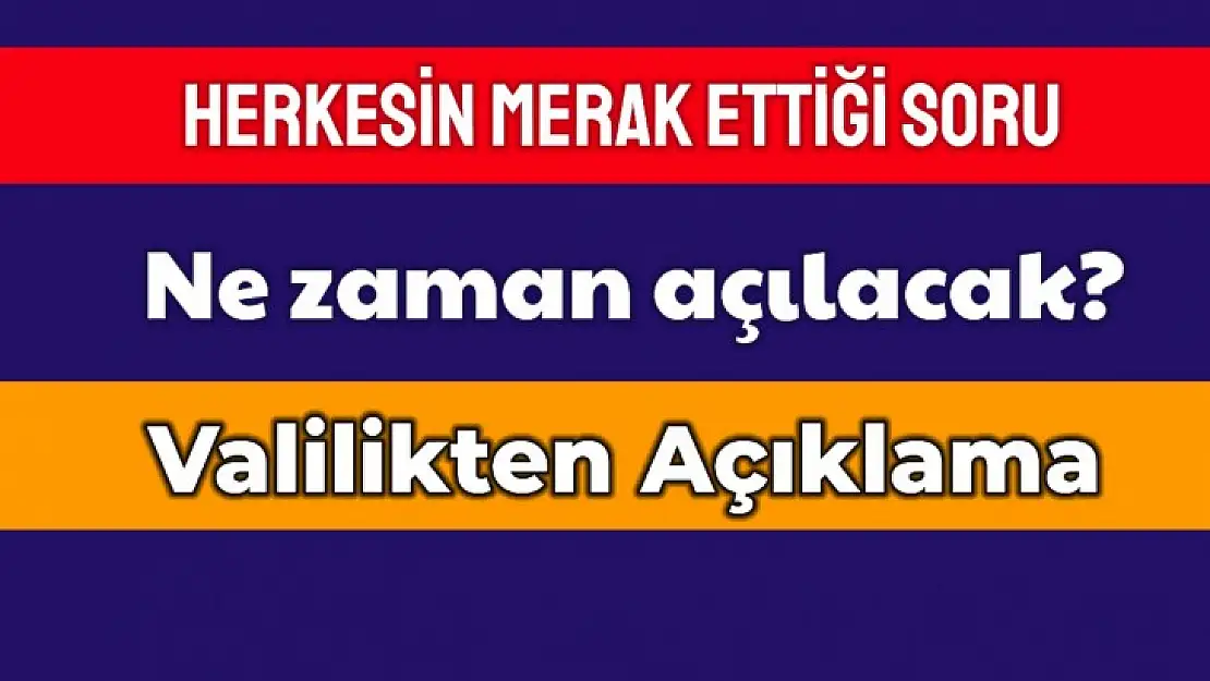 Kısıtlamalar ne zaman kalkacak?