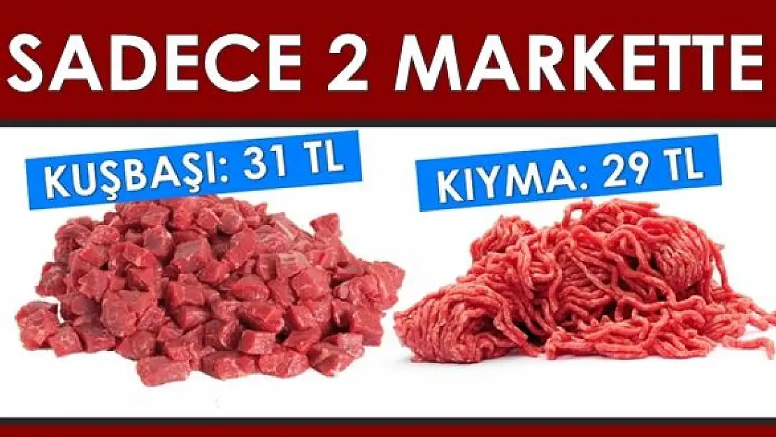Kıyma 29, Kuşbaşı 31 liradan satılacak