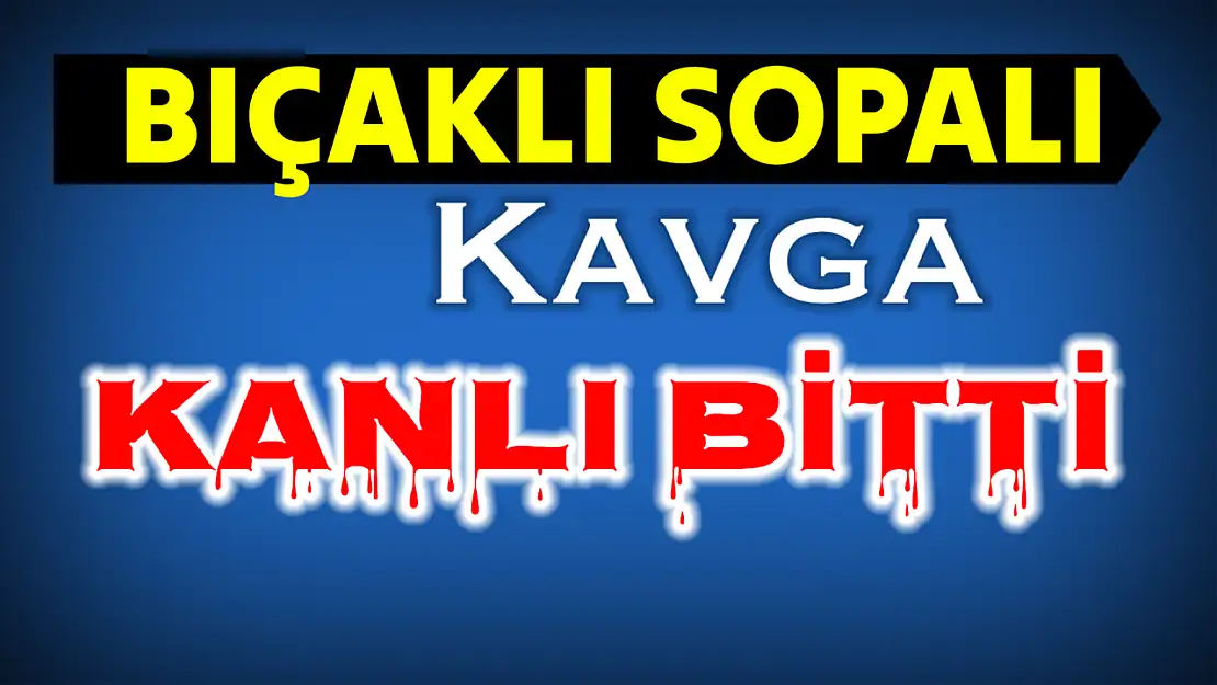 Komşu kavgası Kanlı bitti