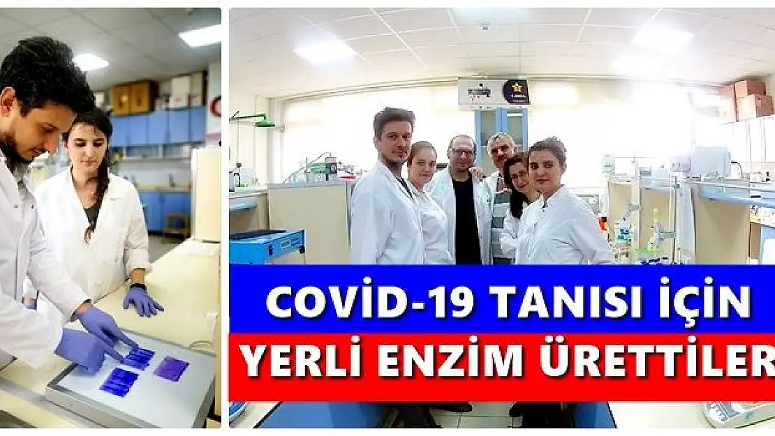 Koranavirüs tanısı için yerli enzim üretimi başarılı 