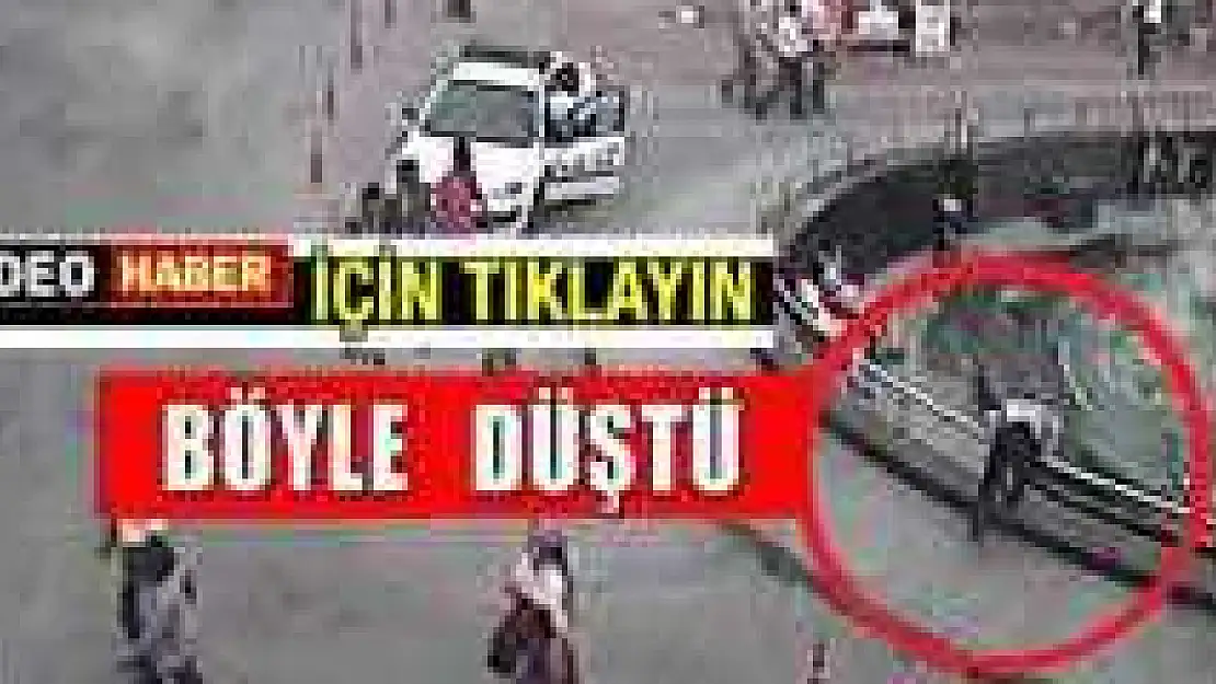 Korkuluklardan Aşağıya Böyle Düştü 