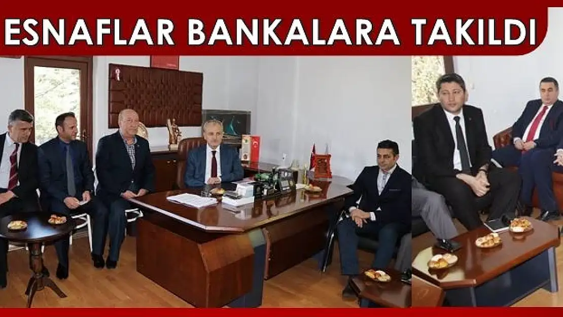 Kosgeb'ten kredi çıktı, bankalara takıldılar