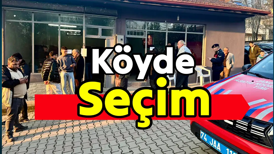 Köylüler sandık başına gitti