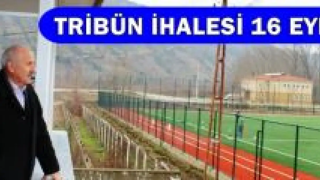 Kozcağız'a 500 kişilik tribün yapılacak