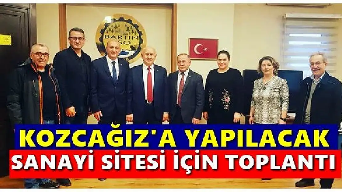 Kozcağız'a sanayi sitesi için ilk adım atıldı