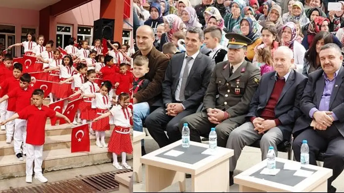 Kozcağız Ahmetler İlkokulunda 23 Nisan coşkusu