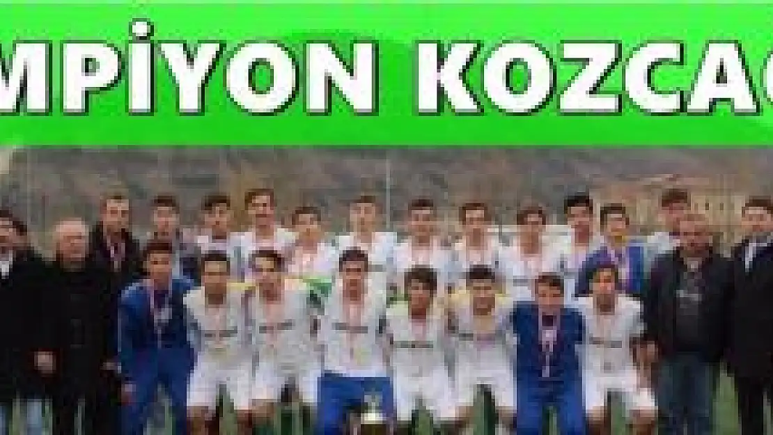 Kozcağız Belediyespor şampiyon oldu