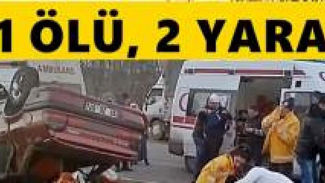 Kozcağız-Çaycuma yolunda Feci kaza
