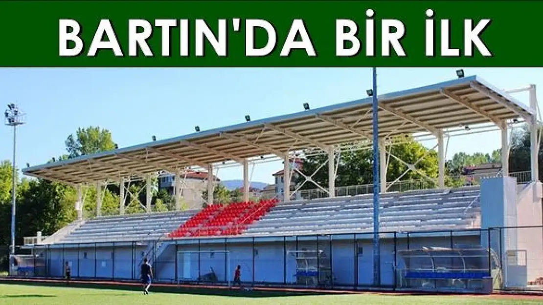 Kozcağız'da Asansörlü Tribün İnşaatı Tamamlandı
