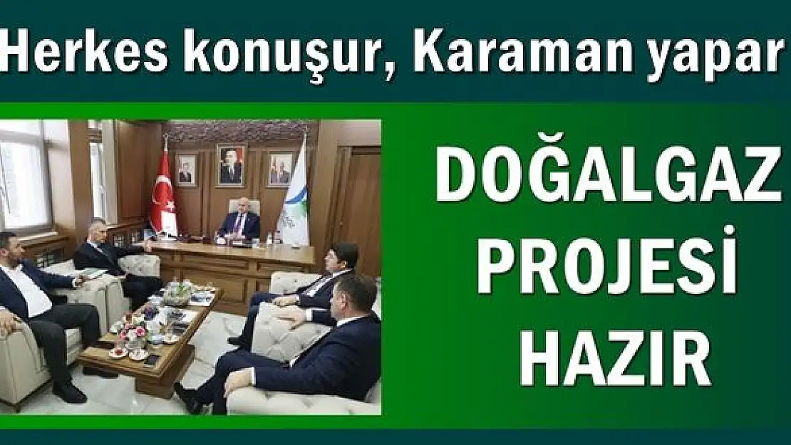 Kozcağız'da doğalgaz oturumu