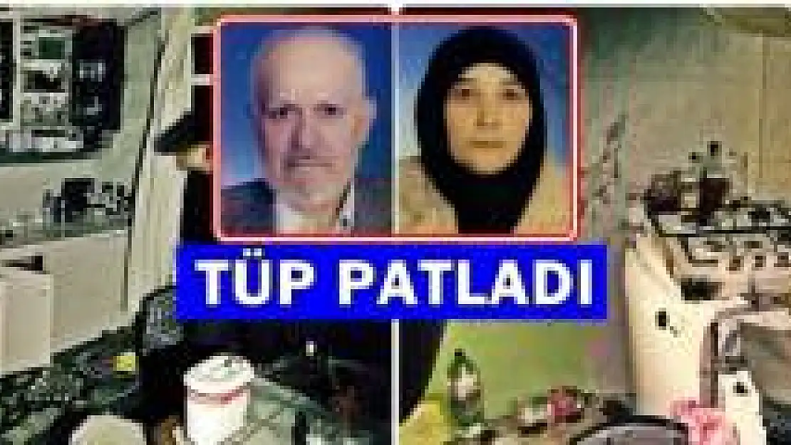 Kozcağız'da mutfak tüpü bomba gibi patladı