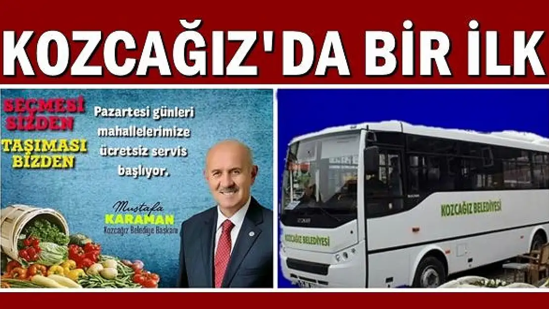 Kozcağız'da yeni bir hizmet