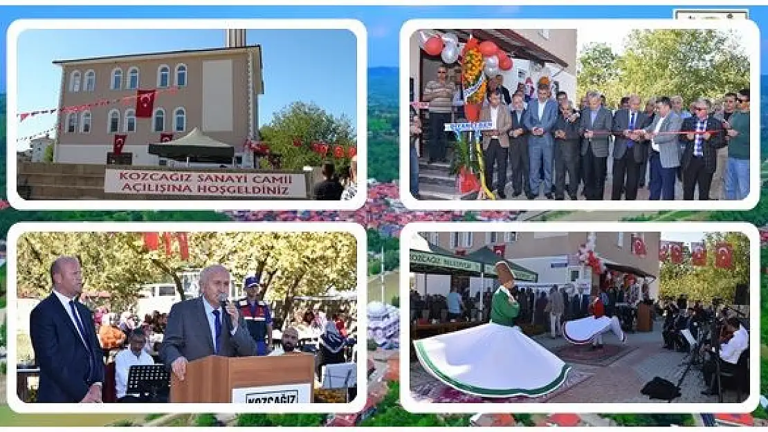 Kozcağız Sanayi Cami dualarla açıldı