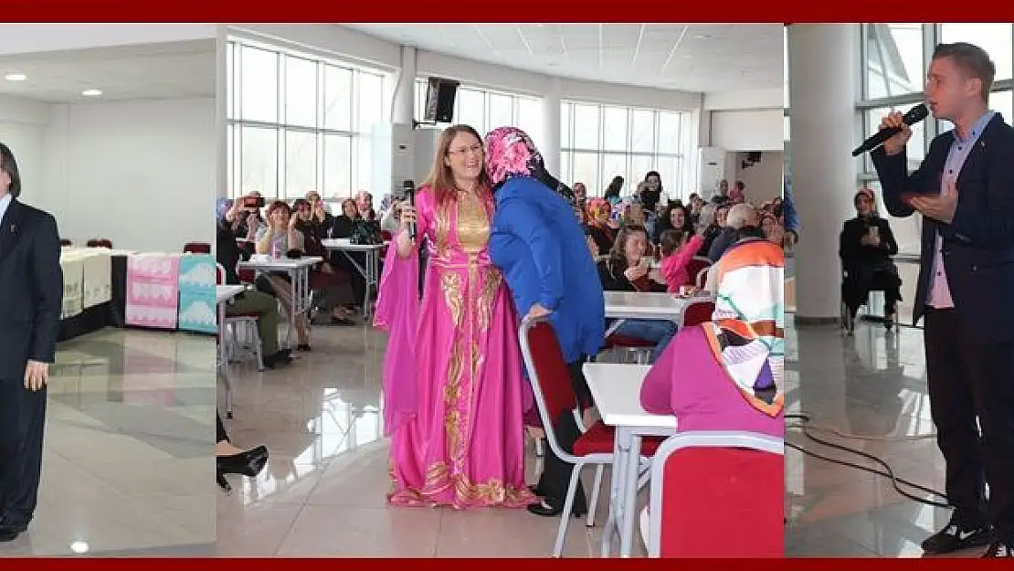Kozcağızda Kadınlar Günü Coşkulu Geçti