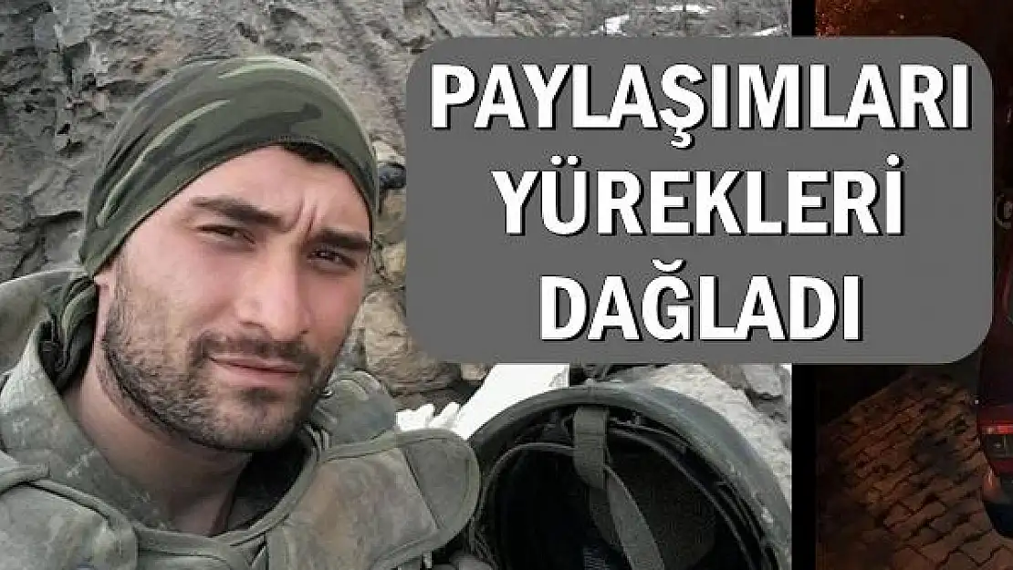 Kozcağızlı Şehit arabasına bakın ne yazdı? 