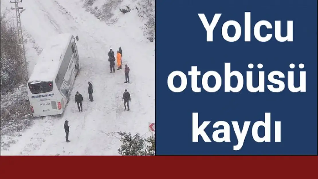 Kurucaşile yolunda otobüs kaydı