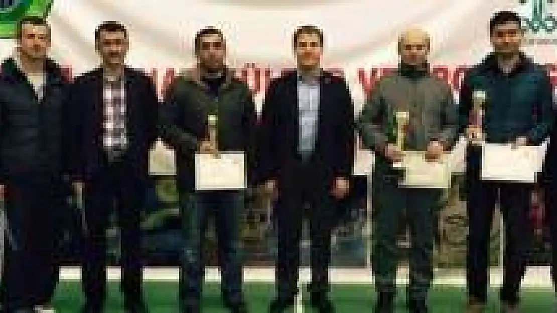 Kurumlar arası satranç turnuvası sona erdi