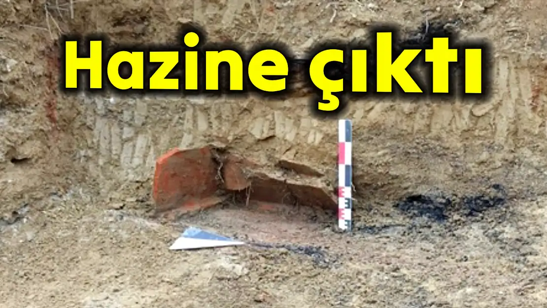 Lojman kazısından hazine çıktı