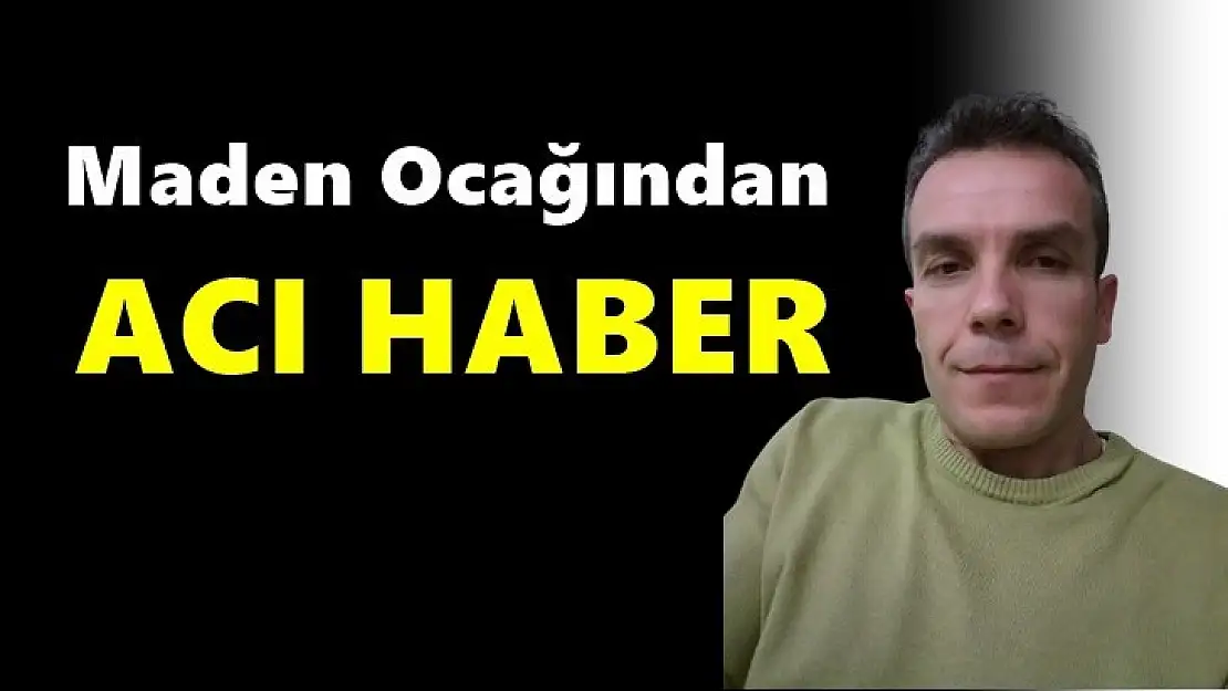 Maden ocağında feci kaza