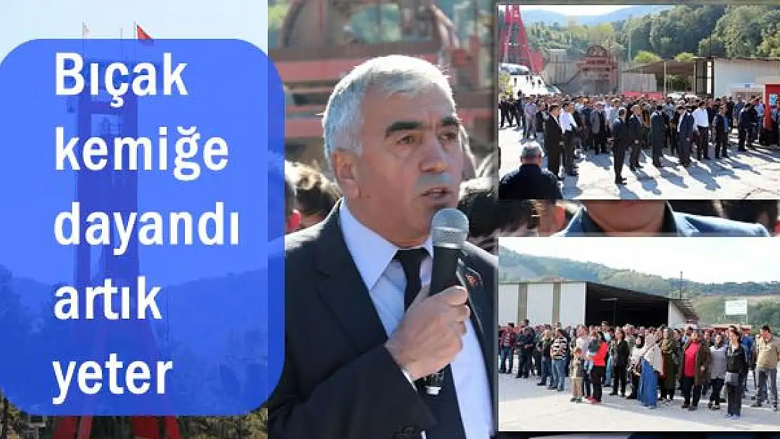 Maden sahası hema'dan alınıp TTK'ya devredilmeli