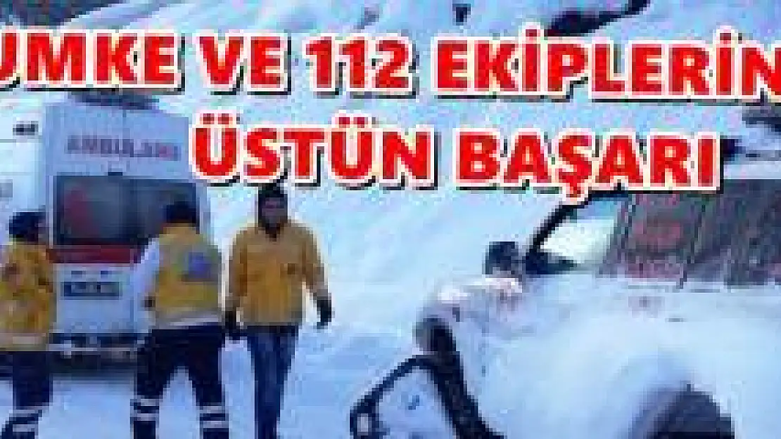 Mahsur Kalan 8 Hastaya 112 Ve UMKE Yetişti