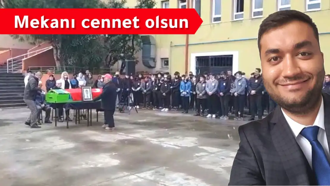 Mesut öğretmene son görev