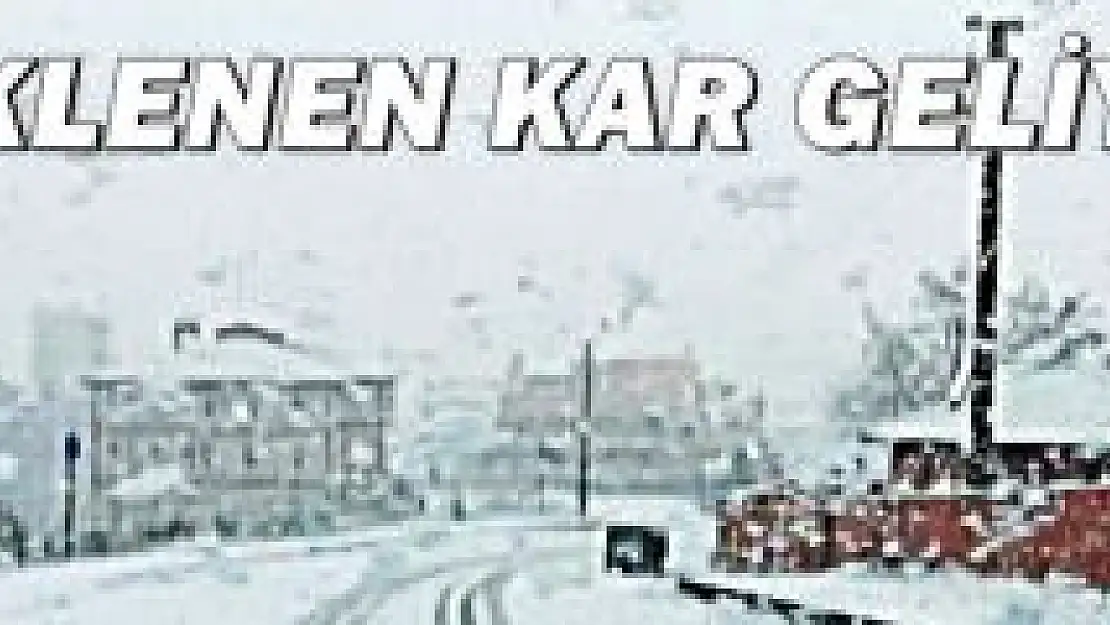 Meteoroloji kar alarmı verdi!