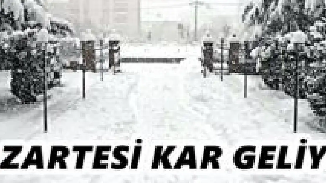 Meteoroloji uyardı, yine kar geliyor!