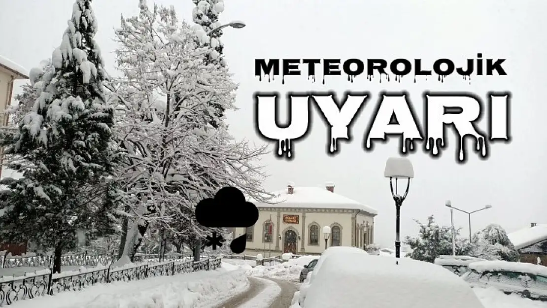 Meteorolojiden uyarı geldi