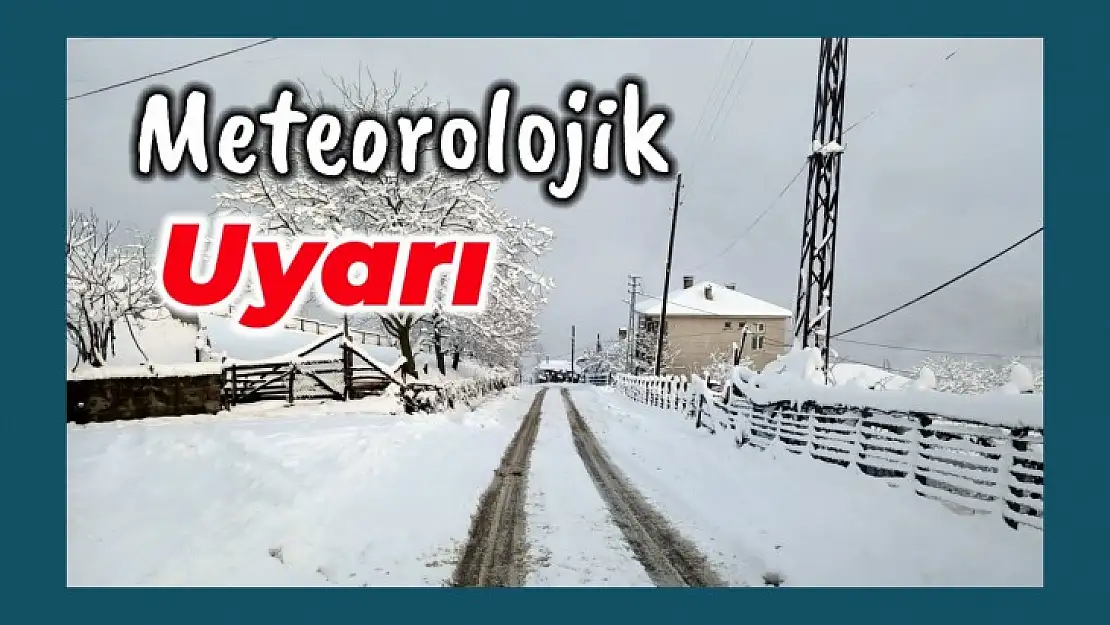 Meteorolojiden yeni uyarı