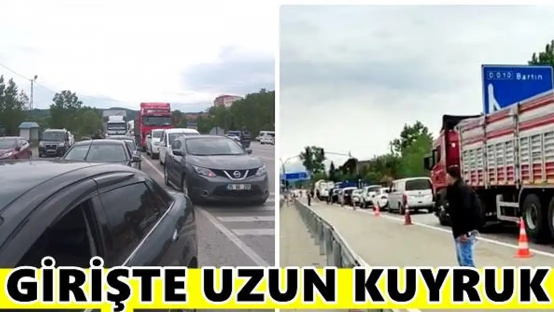 Metrelerce uzunluğunda kuyruk oluştu