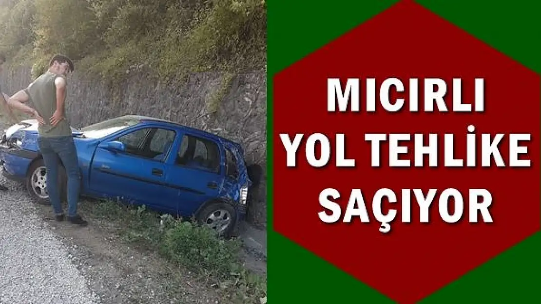Mıcıra kaptırdı, duvara çarptı