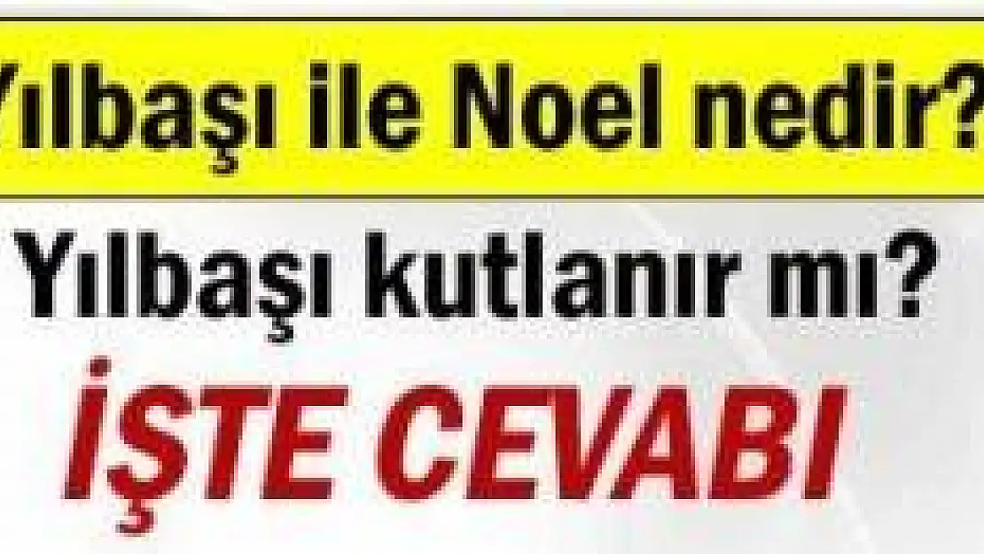 Milli Gazete'den yılbaşı kutlamalarına özel manşet!