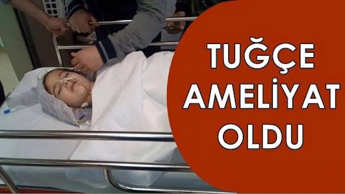 Minik Tuğçe'den iyi haber
