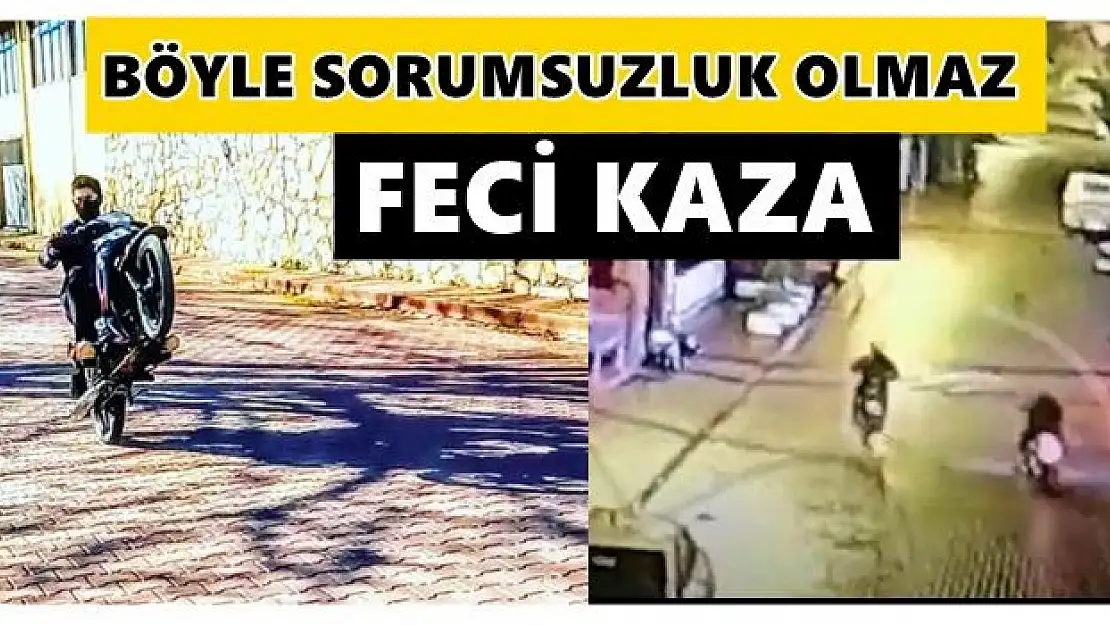 Motosikletli genç hayatını kaybetti